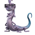The Purple Lizard from Monsters, Inc