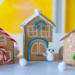 The Magic of Cardboard Gingerbread Houses