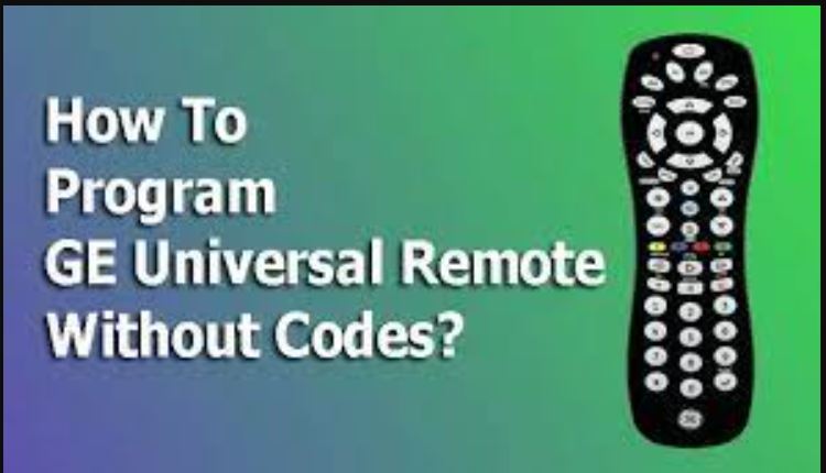 Instructions to Program GE Universal Remote