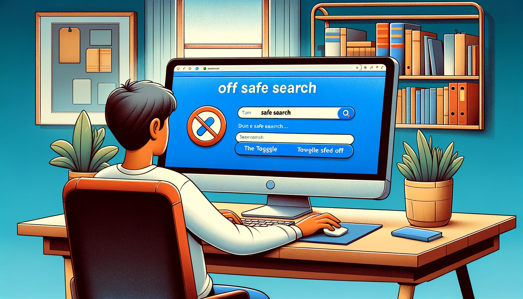 how to turn off safe search